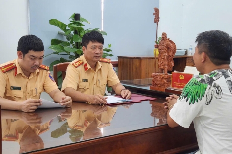 Bình Định: Tưởng 'lách' được luật, hai người đi nộp phạt thay bị camera giám sát giao thông lật tẩy