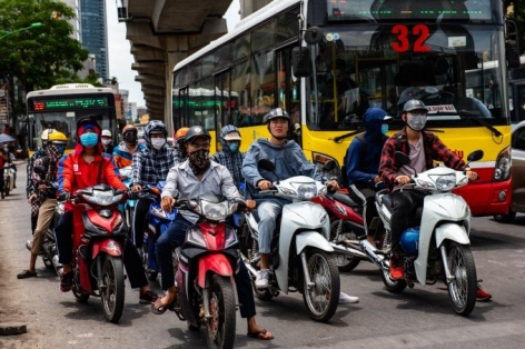 Đề xuất điều chỉnh lộ trình kiểm định khí thải xe máy: Tránh quá tải tại Hà Nội, TP.HCM