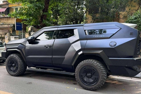 SUV chống đạn Rezvani Vengeance bất ngờ xuất hiện tại Hà Nội: Ngoại hình hầm hố, giá ngang siêu xe