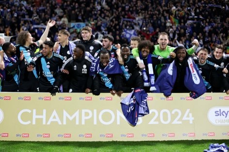 Leicester City chính thức vô địch giải hạng Nhất