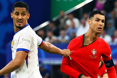 Saliba chói sáng, 'bỏ túi' Ronaldo và những chân sút hàng đầu tại Euro 2024