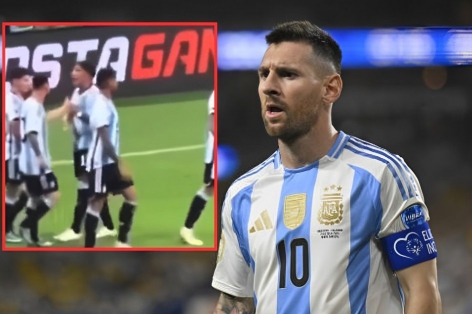 Messi và những lần ngăn cản đồng đội xúc phạm đối thủ