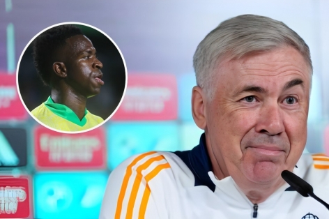 Ancelotti: 'Vinicius đang có phong độ không tốt, nhưng...'