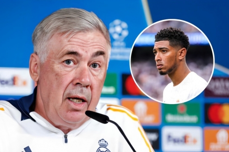 Ancelotti báo tin vui về Bellingham trước trận mở màn C1