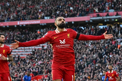 Salah chói sáng, Liverpool thắng thuyết phục Chelsea