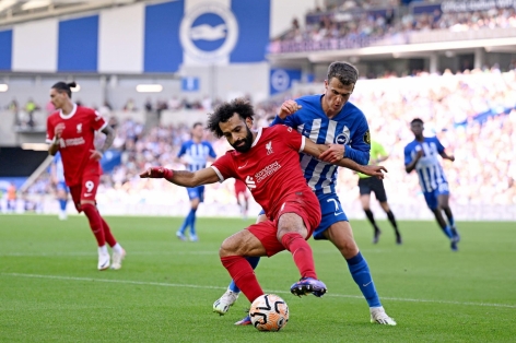 Trực tiếp Brighton 0-0 Liverpool: Khởi đầu hứa hẹn