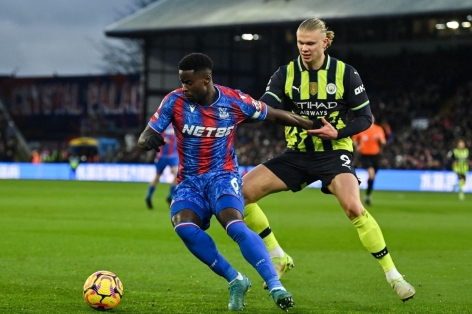 Trực tiếp Man City 1-1 Crystal Palace: Haaland nổ súng