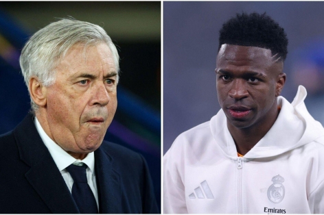 Ancelotti thừa nhận phát ngán với Vinicius