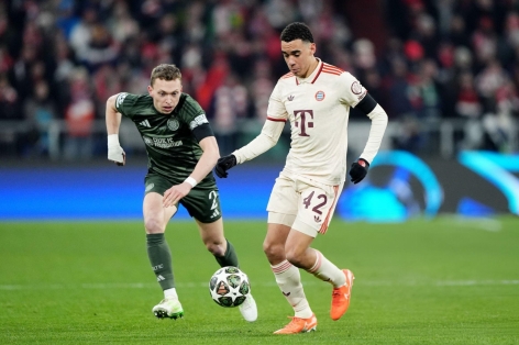 Trực tiếp Bayern Munich 0-0 Celtic: Thế trận đôi công