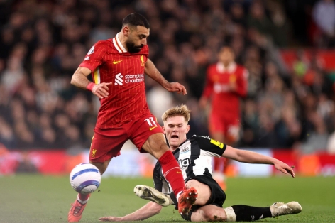 Trực tiếp Liverpool vs Newcastle, 23h30 hôm nay 16/3