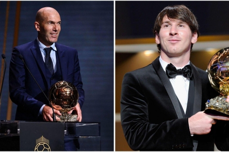 Zidane từ chối trao Quả bóng Vàng 2010 cho Messi