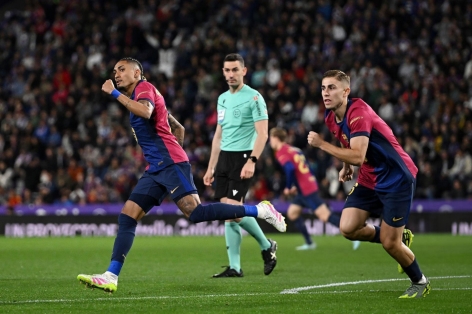 Thắng nhọc Valladolid, Barca tiến gần chức vô địch La Liga