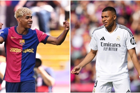 Lu mờ Mbappe, Yamal không ngừng tỏa sáng tại El Clasico