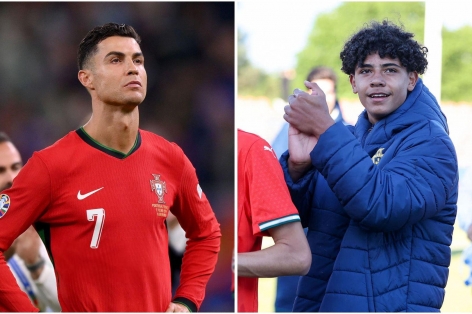 Phản ứng của Ronaldo khi con trai cực 'cháy', giúp Bồ Đào Nha vô địch