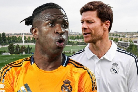 Vinicius nói lời thật lòng về HLV Xabi Alonso