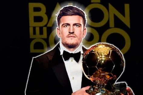 Harry Maguire được đề cử giành Quả bóng Vàng 2025