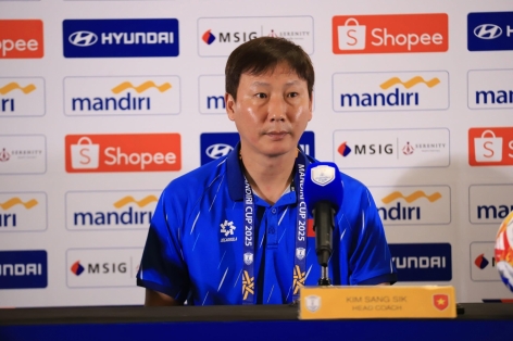 Trực tiếp: HLV Kim Sang Sik của U23 Việt Nam nói gì trước trận chung kết U23 Đông Nam Á?
