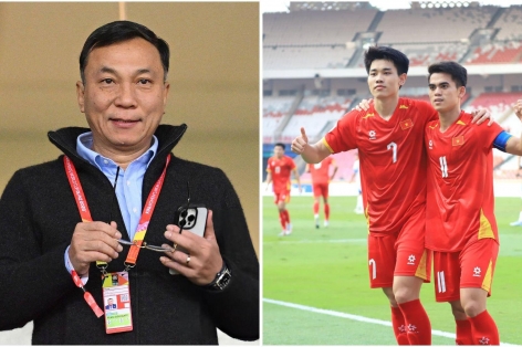 Chủ tịch VFF 'nhắc nhở' U23 Việt Nam trước chung kết U23 Đông Nam Á