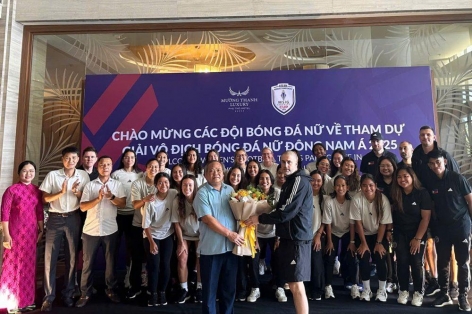Đương kim vô địch AFF nữ đã có mặt tại Việt Nam