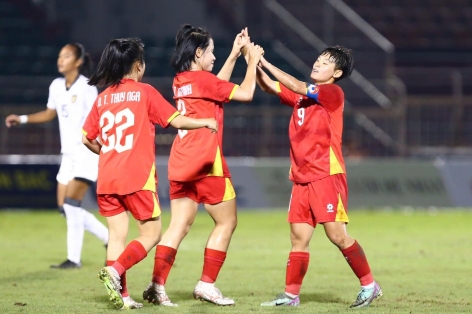 U20 nữ Việt Nam ra quân thuận lợi tại VL châu Á 2026
