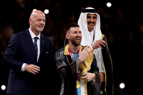 Chủ tịch FIFA báo tin cực vui về Messi