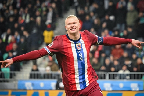Haaland và Na Uy cách World Cup 2026 '1 milimet'