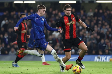 Trực tiếp Bournemouth 0-0 Chelsea: Trận đấu bắt đầu