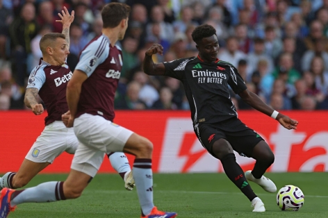 Trực tiếp Aston Villa vs Arsenal: Đã có đội hình