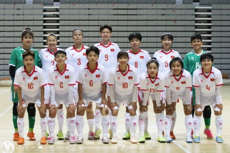 Ngược dòng hạ Myanmar, futsal nữ Việt Nam vào bán kết SEA Games