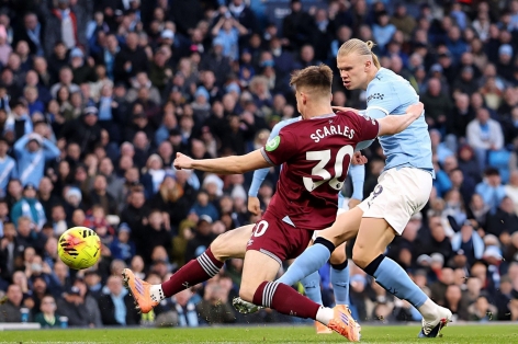 Trực tiếp Man City 1-0 West Ham: Haaland mở điểm