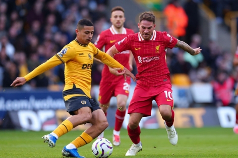 Trực tiếp Liverpool vs Wolves: Chiesa lần đầu đá chính