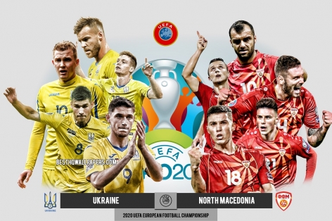 Xem trực tiếp Ukraina vs Bắc Macedonia - EURO 2021 ở đâu? Kênh nào?