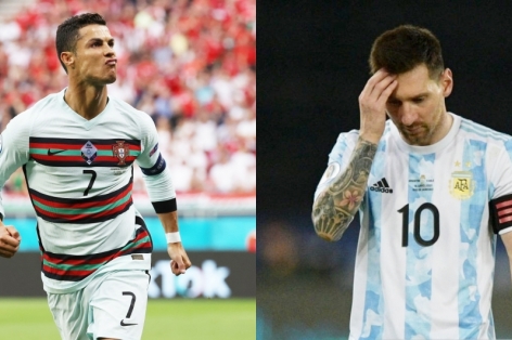 Messi và Pele bị hạ thấp sau kỷ lục của Ronaldo tại Euro