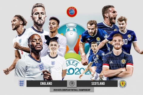 Xem trực tiếp Anh vs Scotland - EURO 2021 ở đâu? Kênh nào?