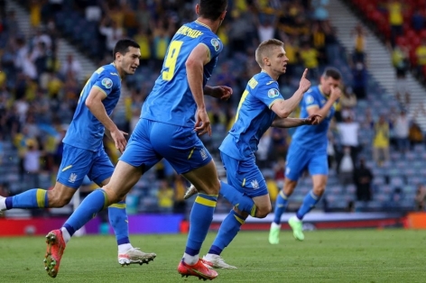 Ukraina tạo nên cơn 'địa chấn' tại vòng 1/8 EURO 2021