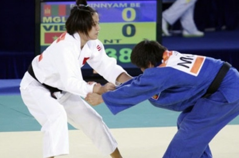 Judo Việt Nam thua chóng vánh ở ASIAD 17