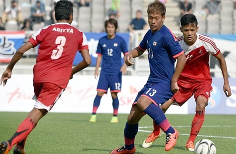 Thắng đậm Nepal, U23 Nhật Bản giành vé vào vòng 1/8 tại Asiad 17