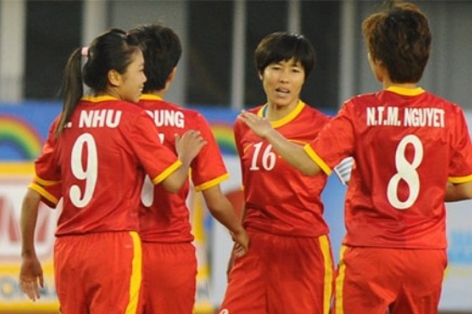 Video clip bàn thắng: Nữ Việt Nam 5-0 Nữ Hồng Kông (Bảng C - Asiad 17)