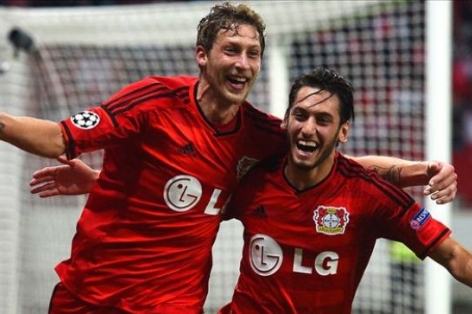 Video clip bàn thắng: Leverkusen 3-1 Benfica (Bảng C - Cup C1 châu Âu 2014/15)