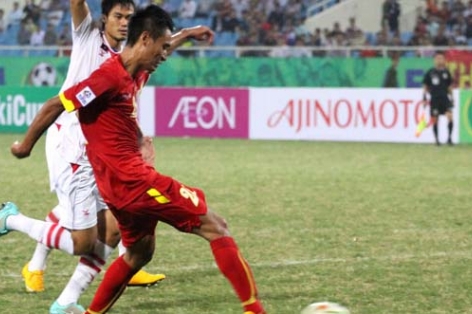 Vũ Minh Tuấn nói gì sau khi ghi bàn đầu tiên cho tuyển Việt Nam?