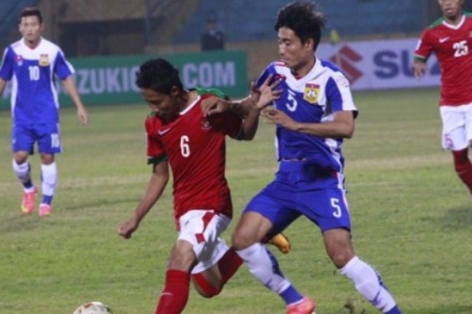 Video clip bàn thắng: Indonesia 5-1 Lào - Chiến thắng danh dự