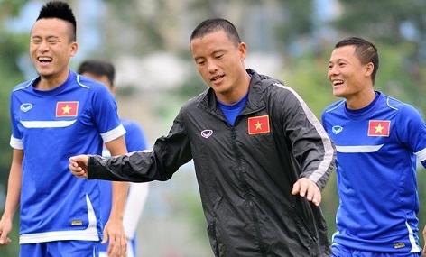ĐT Việt Nam cười tươi trước trận bán kết lượt về gặp Malaysia
