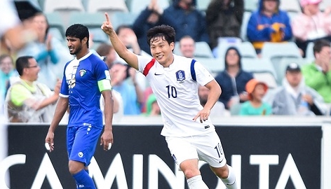 Đánh bại Kuwait, Hàn Quốc giành vé vào tứ kết Asian Cup 2015