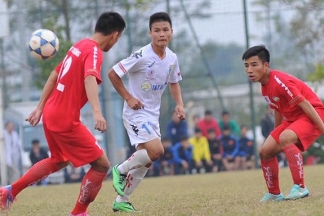 Lượt về vòng loại U19 Quốc gia 2015: Hà Nội T&T tiếp tục cầm hòa Viettel