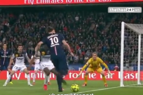 VIDEO: Pha lốp bóng kiến tạo đẳng cấp của Ibrahimovic