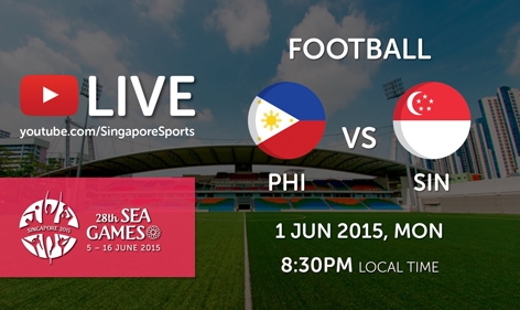 Link xem trực tiếp bóng đá U23 Philippines vs U23 Singapore SEA Games 28