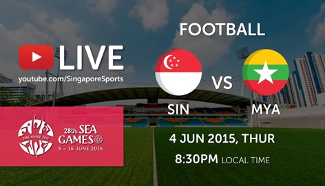 Link xem trực tiếp bóng đá U23 Singapore vs U23 Myanmar - SEA Games 28