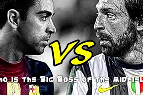 VIDEO: Andrea Pirlo vs Xavi Hernandez: Kẻ tám lạng, người nửa cân