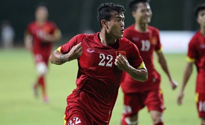 Thanh Hiền hào hứng với bàn thắng vào lưới U23 Lào
