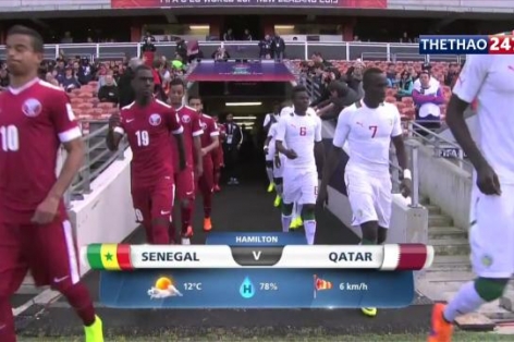 Video bàn thắng: Senegal 2-1 Qatar (U20 FIFA World Cup 2015)